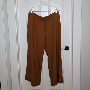A New Day burnt orange linen pants XXL